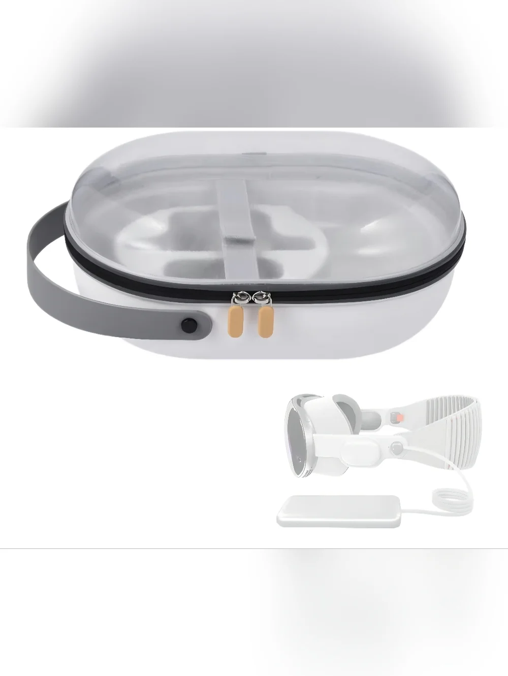 Hard Carrying Case for Vision Pro VR headset, Travel Case